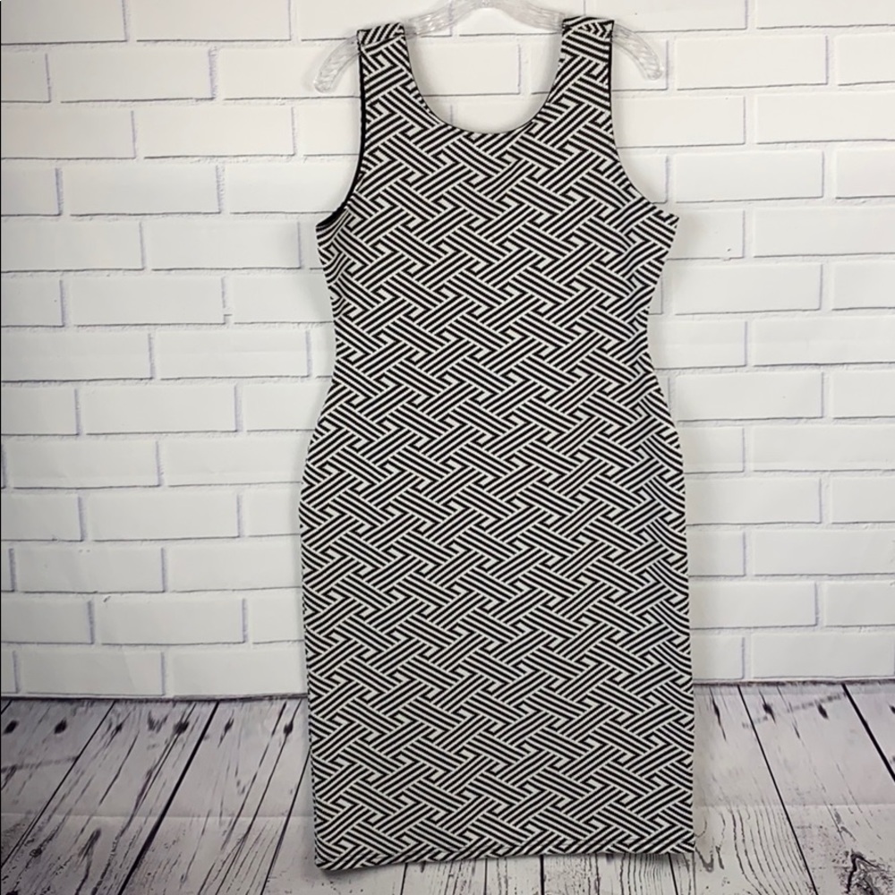 Black and White Dress